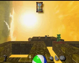Screenshot of the sun glare not appearing