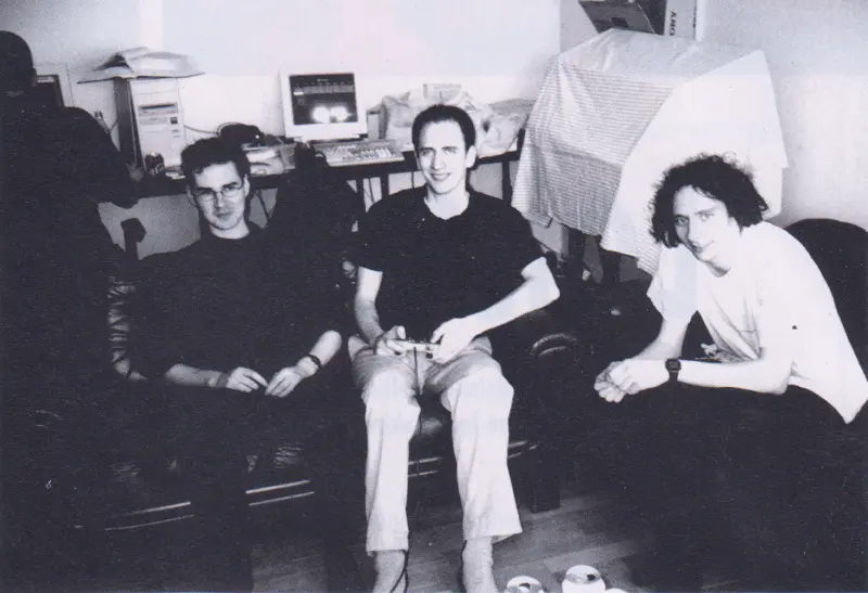 A picture of the programming team