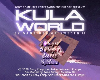Screenshot of the title screen