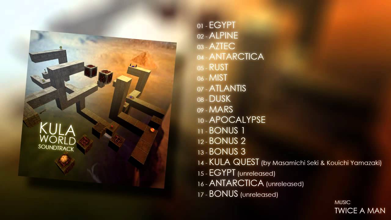 A playlist cover showing all of the game's official soundtracks.