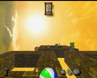 Screenshot of the sun glare not appearing