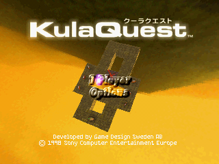 Screenshot of the title screen